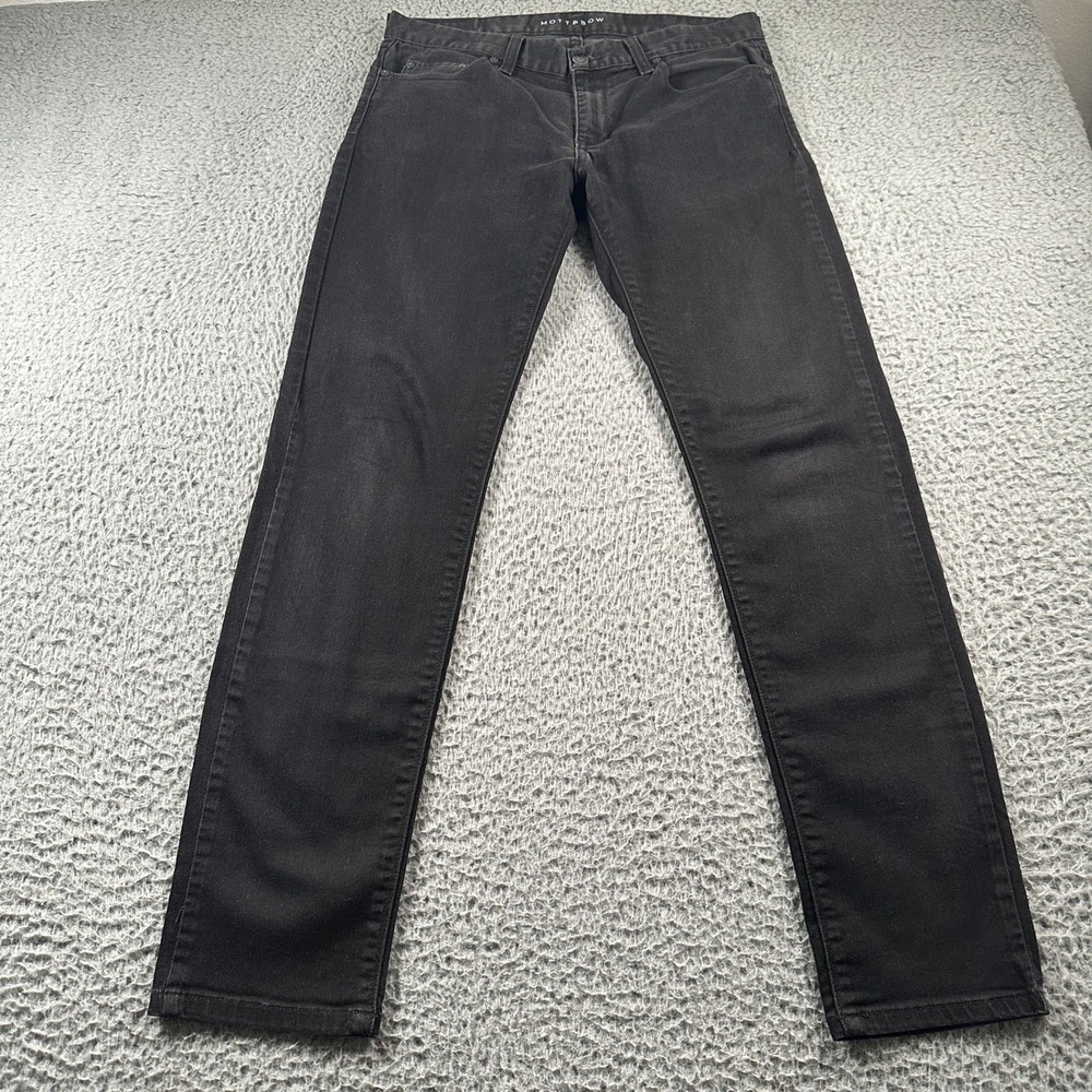 Mott & Bow Jeans Mens 31 Skinny Black Stretch Slim Casual‎ Denim W31 L32 Comfort